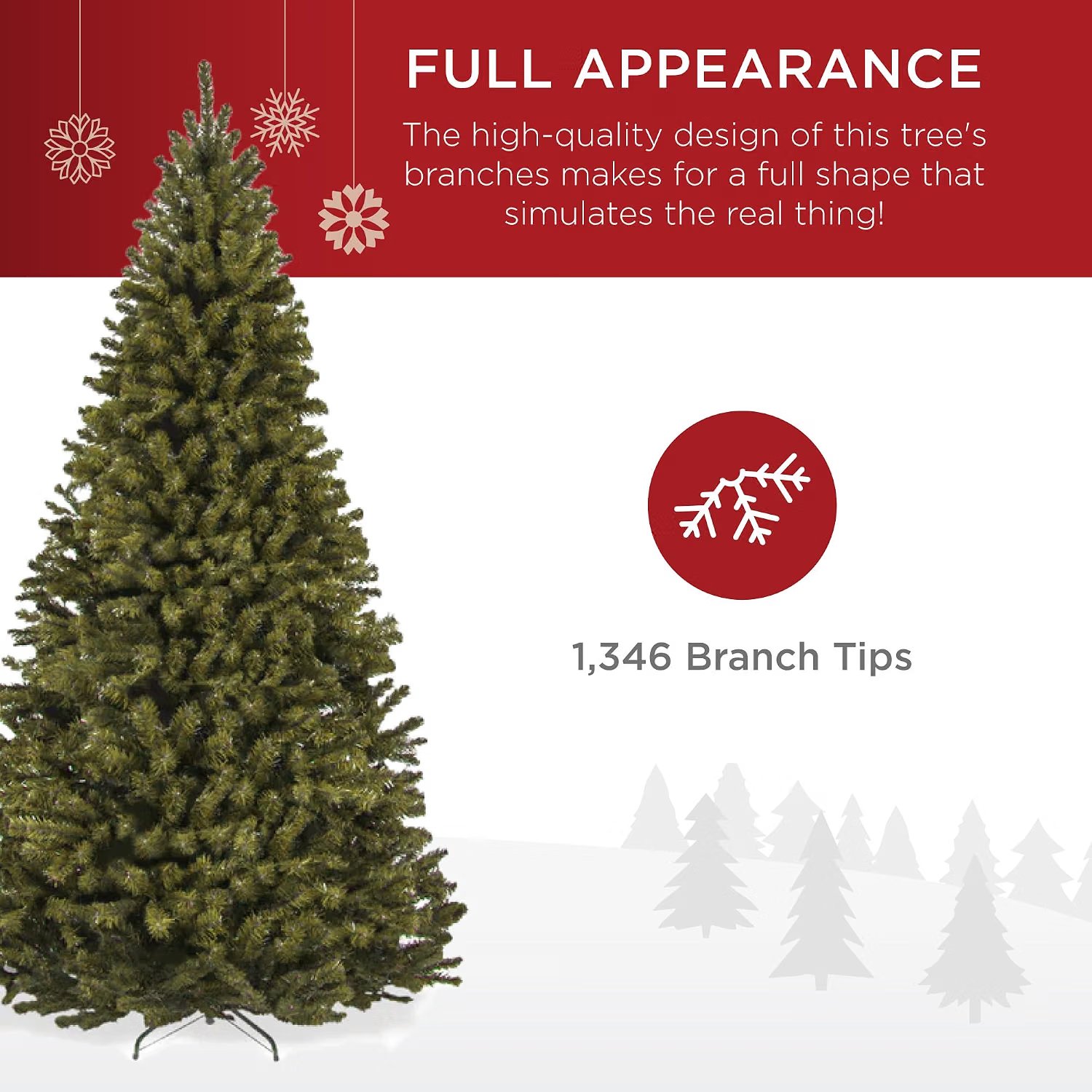 Best Choice Products 7.5ft Premium Unlit Artificial Spruce Christmas Tree thumbnail 5