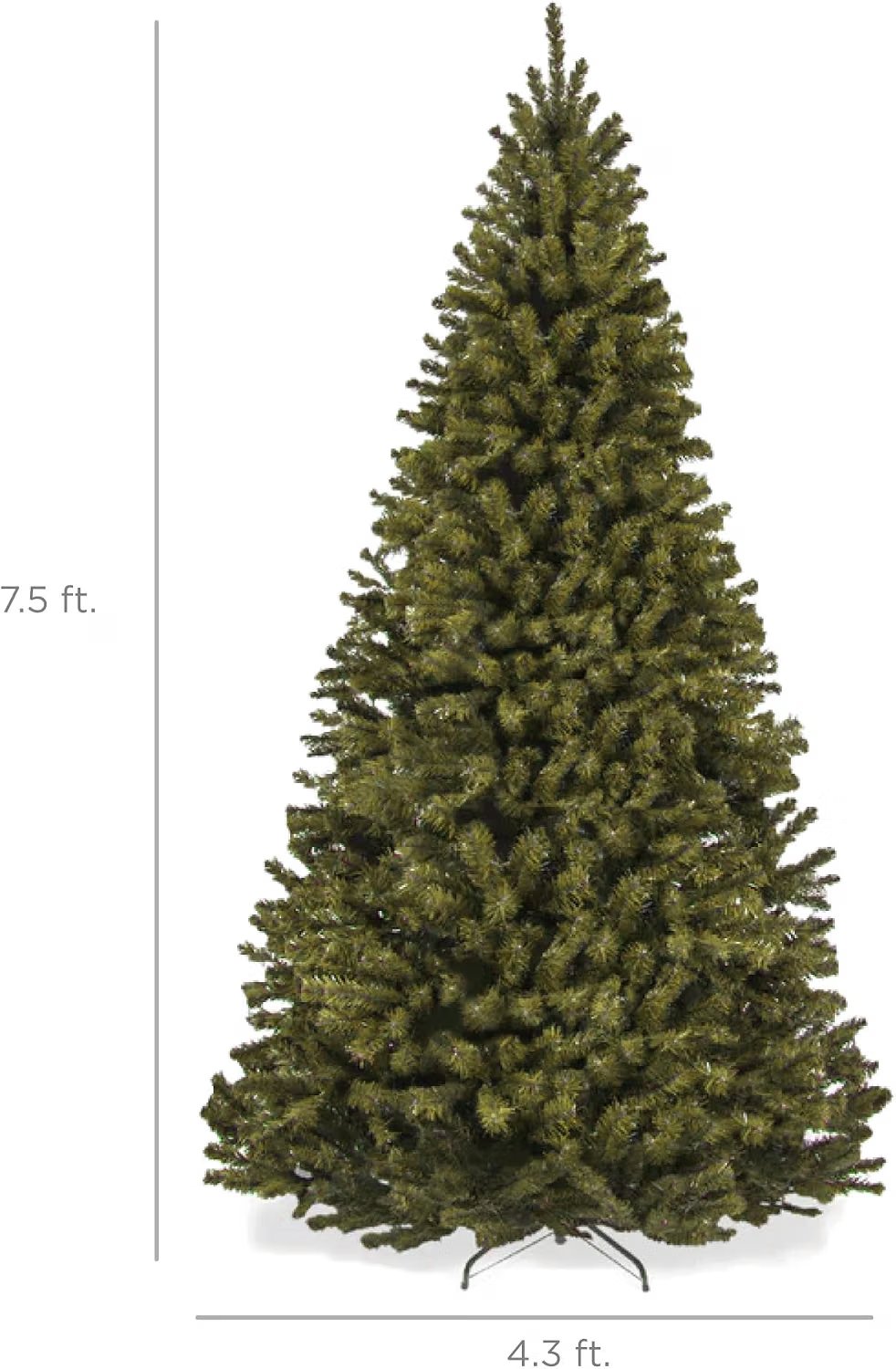 Best Choice Products 7.5ft Premium Unlit Artificial Spruce Christmas Tree thumbnail 3